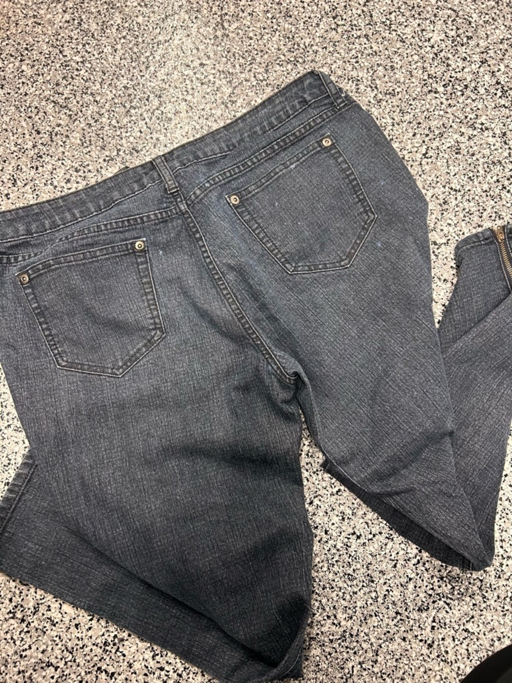 City Streets Straight Leg Jeans - Dark Blue - Picture 4 of 4